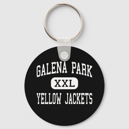 Galena Park - Yellow Jackets - High - Galena Park Sleutelhanger (Voorkant)