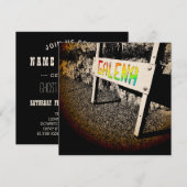 galena stoepbord kaart (Voorkant / Achterkant)