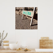 galena stoepbord poster (Keuken)