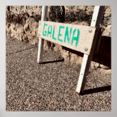 galena stoepbord poster (Voorkant)