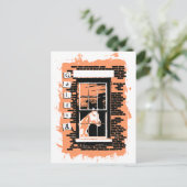 Galena Window Horse Briefkaart (Staand voorkant)