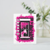 Galena Window Horse Briefkaart (Staand voorkant)