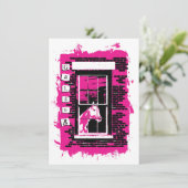 Galena Window Horse Kaart (Staand voorkant)