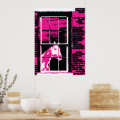 Galena Window Horse Poster (Keuken)