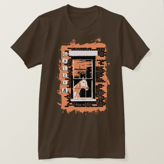 Galena Window Horse T-shirt (Design voorkant)