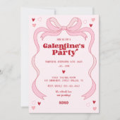 Galentijnsdag brunch party roze boog kaart (Voorkant)