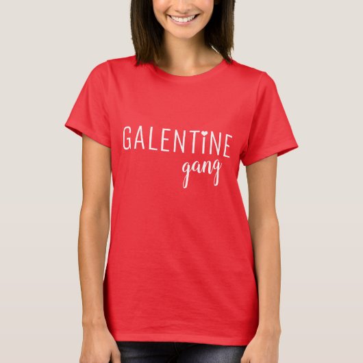 Galentine dag cadeau voor beestjes voor haar meisj t-shirt (Voorkant)