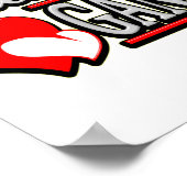 Galentine Gang Funny Valentines Day With The Gir  Poster (Hoek)