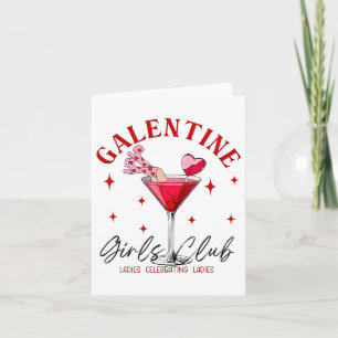 Galentine Girls Club Dames Vieren Dames Kaart
