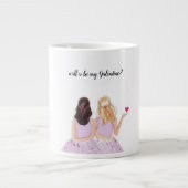 galentine grote koffiekop (Voorkant)