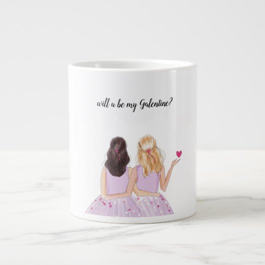 galentine grote koffiekop (Voorkant)