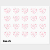 Galentine’s Day Valentine Girly Invitation Hart Sticker (Vel)