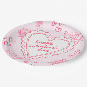 Galentine’s Day Valentine Girly Invitation Papieren Bordje (Gekanteld)