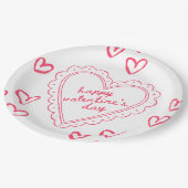 Galentine’s Day Valentine Girly Invitation Papieren Bordje (Gekanteld)