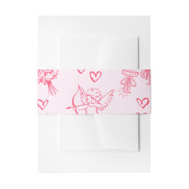 Galentine’s Day Valentine Girly Invitation Uitnodigingen Wikkel