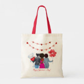 Galentinedag BFFs Tote Bag (Achterkant)