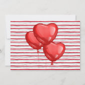 Galentine's Bash Girls Night Out Valentijns's Part Kaart (Achterkant)