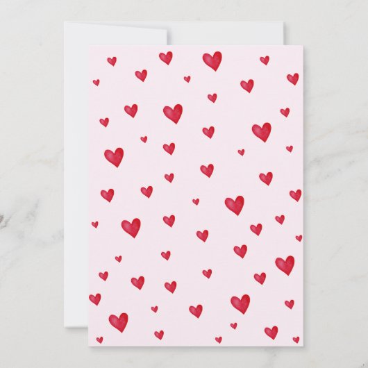 Galentine's Bow party Kaart (Achterkant)