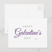Galentines Briefkaart (Voorkant / Achterkant)