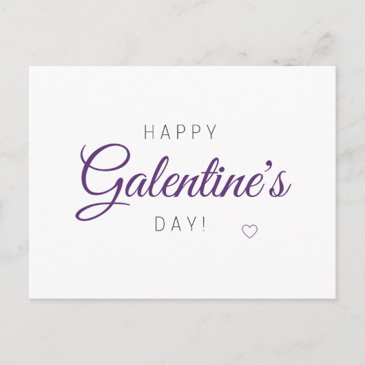 Galentines Briefkaart (Voorkant)