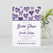 Galentines bruiloftsfeest uitnodiging Modern (Staand voorkant)