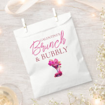 Galentine's Brunch en Bubbly Favor Tassen