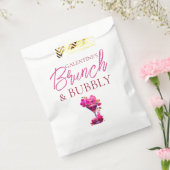 Galentine's Brunch en Bubbly Favor Tassen Bedankzakje (Gezegeld)