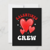 Galentines Crew Hart Notitiekaartje (Voorkant)