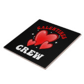 Galentines Crew Hart Tegeltje (Zijkant)