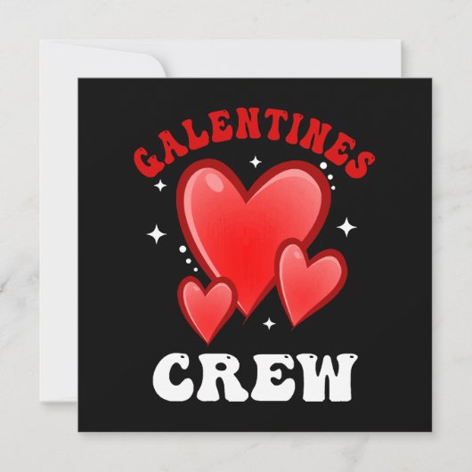 Galentines Crew Heart (Voorkant)