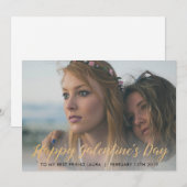 GALEntines dag Fotokaart voor beste vriend Feestdagenkaart (Voorkant / Achterkant)