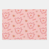 Galentines Dag Patroon Inpakpapier Vel (Voorkant 2)