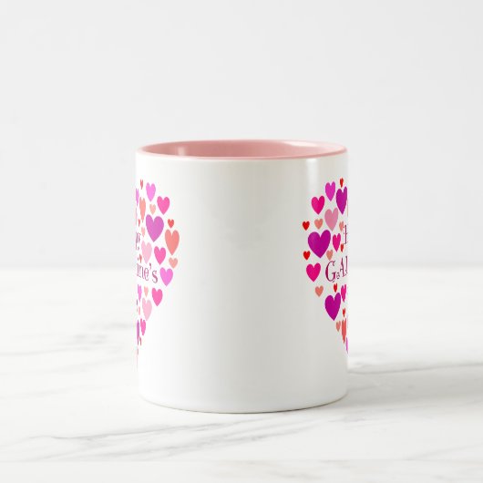 GALentines dag roze harten Mok (Center)