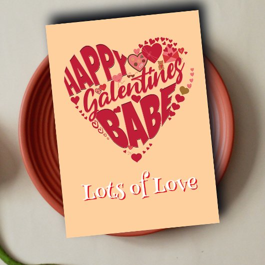 Galentine's Day aangepaste fotokaart Feestdagenkaart
