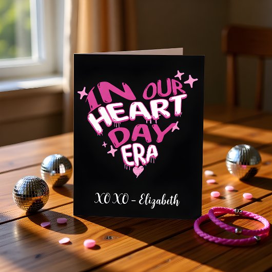 Galentine's Day aangepaste groet Briefkaart