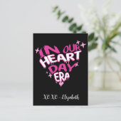 Galentine's Day aangepaste groet Briefkaart (Staand voorkant)