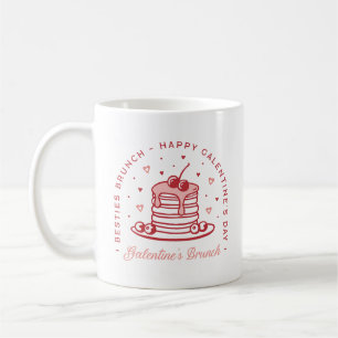 Galentine's Day besties brunch coquette preppy Koffiemok