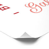 Galentine's Day besties brunch coquette preppy Perfect Poster (Hoek)