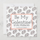 Galentine's Day bewerkbaar Wenskaart Kaart (Voorkant)