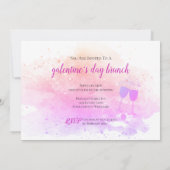 Galentines Day Brunch Friends Valentijnsdag Kaart (Achterkant)