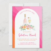 Galentine's Day Brunch Invitation Kaart (Voorkant)