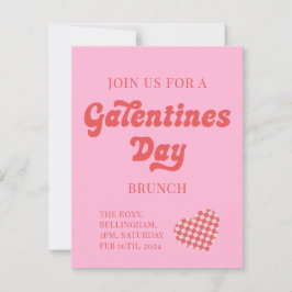 Galentines Day Brunch nodigt retro hart uit