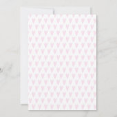 Galentine's Day  Coquette Roze Kaart (Achterkant)