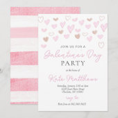 Galentines Day Dance Uitnodiging (Voorkant / Achterkant)