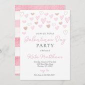 Galentines Day Dans Uitnodiging (Voorkant / Achterkant)