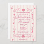 Galentines Day Favoriete dingen Brunch Kaart (Voorkant / Achterkant)