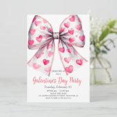 Galentine's Day 'Favoriete Dingen' Uitnodiging (Staand voorkant)