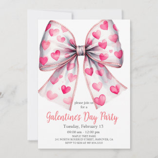 Galentine's Day 'Favorite Things' Invitation Kaart