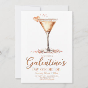 Galentine's Day-feest uitnodiging