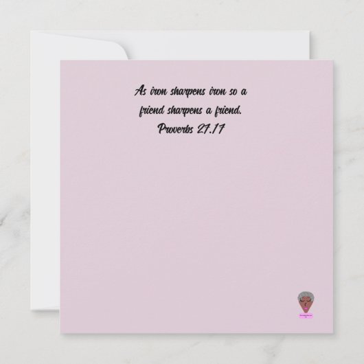 Galentine's Day Flat Wenskaart (Achterkant)